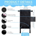 thumbnail image 3 of Toddler Airplane Bed - Airplane Seat Extender for Kids, Airplane Travel Essentials for Kids, Durable & Water-Resistant Oxford Fabric, with Travel Bag, Safe Design, 3 of 6