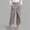 Gray, variant on Straight Leg Leggings for Women Tummy Control No Front Seam High Waisted Stretch Wide Leg Yoga Pants Daily Pilates Gym Workout Casual Trousers Black M