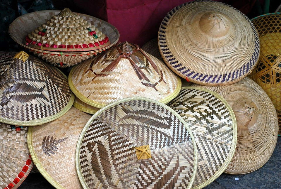 large rice hat