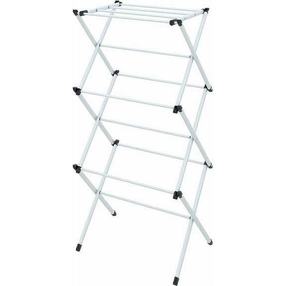 Mabel Home Foldable Clothes Drying Laundry Rack (White)