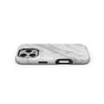 thumbnail image 4 of DesignSkinz Scratch-Resistant Hard Slim Case Compatible with iPhone 16 (Compatible with MagSafe) - White Marble Surface, 4 of 9