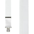 thumbnail image 2 of Suspender Store 2 Inch Wide Construction Clip Suspenders - WHITE 48" for 5'9" to 6'2" tall, 2 of 4