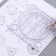 thumbnail image 5 of Regla Multifuncional Herramienta de medición de regla de dibujo giratoria multifuncional para estudiantes profesores Sywqhk Para estrenar, 5 of 8