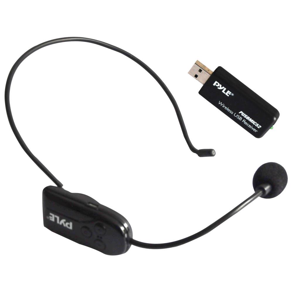 Pyle PUSBMIC52 Headset Micro System with USB Receiver