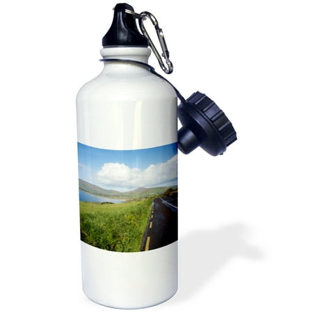 

3dRose Scenic Roadway Dingle Peninsula Ireland - EU15 PWA0050 - Patrick J. Wall Sports Water Bottle 21oz
