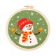 thumbnail image 3 of Juego de Bordado para Principiantes Strade Fareast Limited Bordado Navideño Muñeco de Nieve, 3 of 8