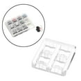 thumbnail image 4 of Transparent Switch Base Acrylic Plate for , Professional Accessories , 2x2 board, 4 of 8
