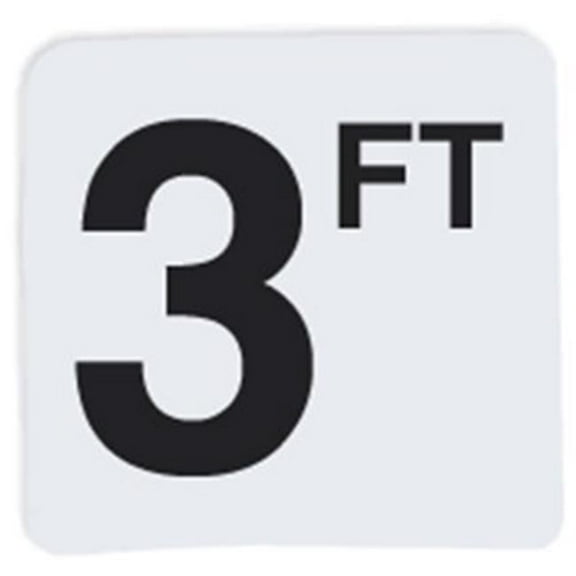 Inlays V620030 6 in. Vinyl Stickon 3 ft.