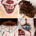 thumbnail image 2 of Máscara de payaso Pennywise para Halloween, cosplay, terror, látex, adultos, 2 of 5
