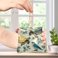 thumbnail image 4 of PU Leather Coin Purse Wallet Compact Water-Resistant Card Cases Money Organizers Colorful Turtles and Birds Pattern, 4 of 7
