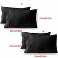 thumbnail image 5 of 2Pieces Luxurious 1800 Microfiber Queen Pillowcases Stains Resistant with Envelope Design for Bedroom Decoration, 5 of 8