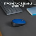 thumbnail image 4 of Logitech M170 1000DPI Wireless Optical Mouse - Blue, 4 of 9