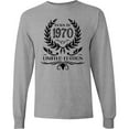 thumbnail image 3 of Inktastic Born in 1970 Limited Edition Long Sleeve T-Shirt, 3 of 5