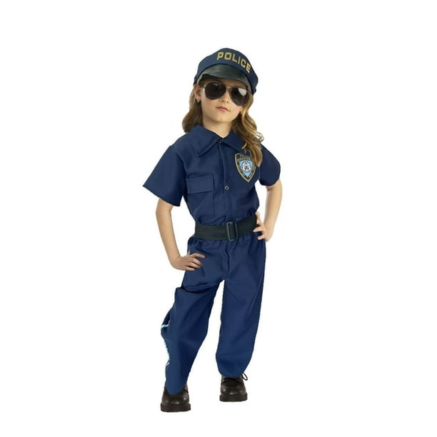 Disfraz de Policia Uniforme Infantil Oficios y Trabajos Traje Police Patrol Disfraces de Policias para Ninas y Ninos T6 Disfraces TuDi Police Patrol para Ninos y Ninas de 6