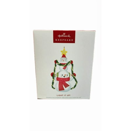 Hallmark 2025 Keepsake Light It Up! Christmas Ornament With Light New with Box