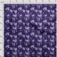 thumbnail image 4 of oneOone Cotton Poplin Twill Purple Fabric Abstract Diy Clothing Quilting Fabric Print Fabric By Yard 56 Inch Wide, 4 of 4