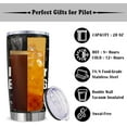 thumbnail image 5 of Pilot Gifts, Aviation Gifts, Pilot Gifts for Men Tumbler 20Oz, Aviation Gifts for Pilots Men, Airplane Gifts for Men, Pilot Gifts Aviation Men, Pilot Gift Ideas, Gifts for Aviation Lovers, 5 of 7