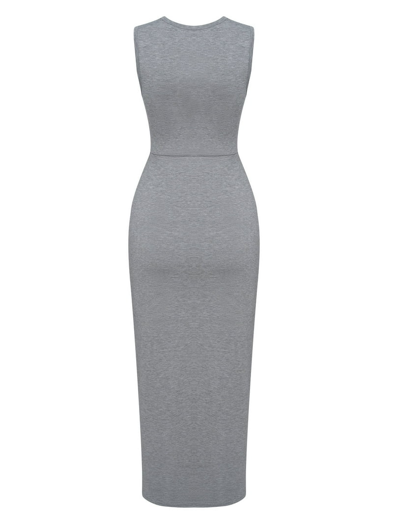 レディースウェア melt the lady logo cross dress gray melt the lady logo cross dress gray