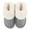 Gray, variant on Womens Slipper Memory Foam Fluffy Soft Warm Slip On House Slippers,Anti-Skid Cozy Plush for Indoor Outdoor(Khaki)