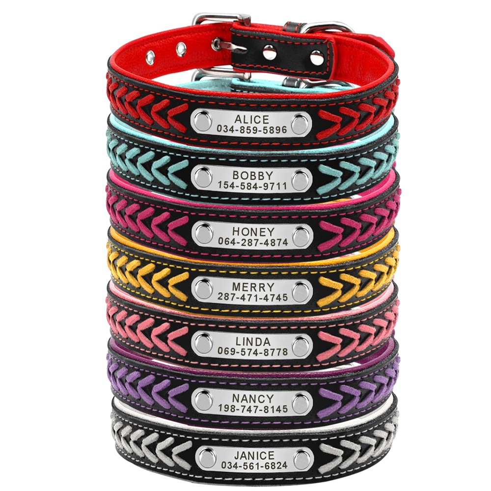 Pet Artist Personalized Dog Collar with ID Tag photo 7