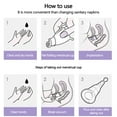 thumbnail image 6 of fankhu 20ml Menstruation Cups Portable Silicone Valve Period Cup Personal Health Care, 6 of 9