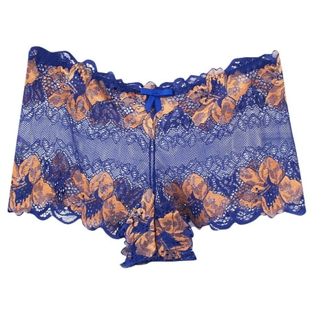 

MIARHB Crotchless New Lingerie Lace Brief Underpant Sleepwear Underwear M-4XL Babydoll Teddy