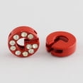 thumbnail image 2 of Mixed Color Zinc Alloy Grade A Rhinestone Letter Slide Charms for Personalized Name Necklaces Making Letter.G 12.5x12x4.5mm Hole: 8x1.5mm Diy, 2 of 2