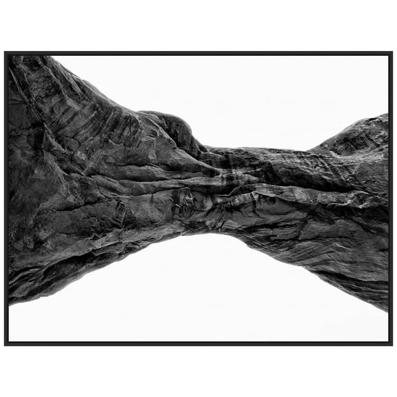 Amanti Art Desert Arches V Framed Canvas Wall Art Print