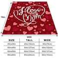 thumbnail image 5 of Mom Blanket Mothers Day Throw Blanket Gifts for Mom from Daughter Son Holiday Birthday Decorative Throw Blanket Inch for Couch Sofa Bed Soft Lightweight Fuzzy Plush Fleece Blankets 40x50, 5 of 5