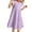 Light Purple, variant on Wdgfv Girls Dresses Summer Floral Dot Print Sleeveless Casual Playwear Comfortable Easy Care Kids Age 6-15 Outdoor Activities Fashionable White 15T/160