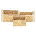 thumbnail image 2 of UMA ENTERPRISES Seagrass Bskt Set de 3, 12 Pouces, 14 Pouces, 16 Pouces de Largeur, 2 of 2