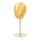 thumbnail image 5 of Soporte para pelucas Salvador cabeza de exhibición amarillo base redonda resistente, 5 of 10