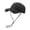 Black, variant on Stylish Distressed Furry Duckbill Brim Baseball Caps For Women Men Street Wear Sun Hat For Outdoor Activity And Daily Use