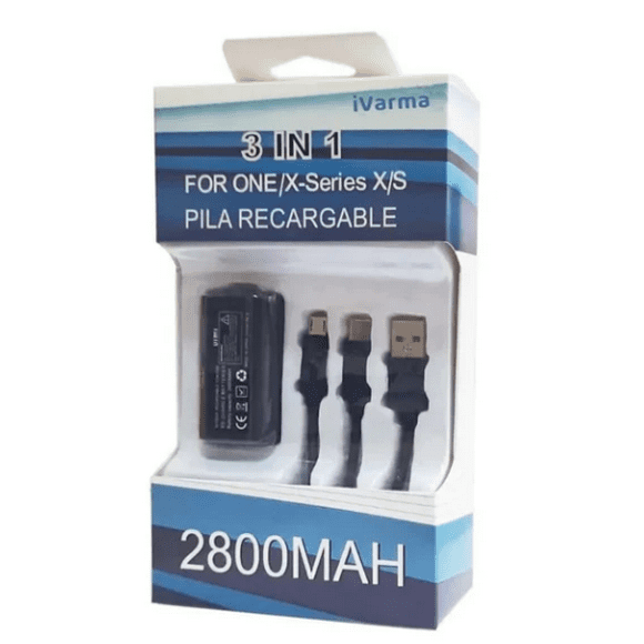Kit de Batería recargable GadgetsandFun para control de Videojuegos Xbox One X y S