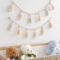 thumbnail image 3 of 2 uds macramé tapiz colgante de pared flecos guirnalda Banner tejido de algodón decoración de pared para decoración de casa Bohemia, decoración de habitación de niños Adepaton 2034810, 3 of 9