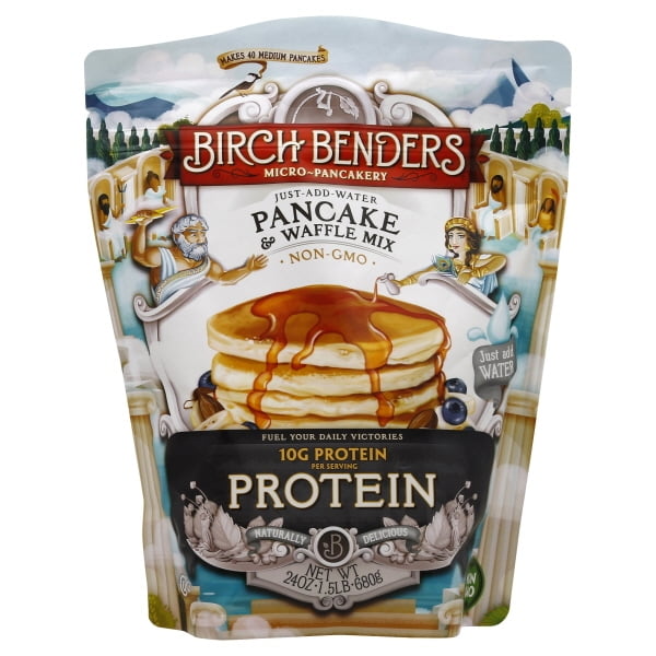Birch Benders Pancake Waffle Mix Protein 24 Oz Walmart Com
