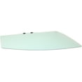 thumbnail image 4 of Door Glass Compatible with 2015-2020 Honda Fit Front, Right Passenger Green Tint FD26262 GTYN, 4 of 5
