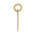 thumbnail image 3 of Auriga 14K Yellow Gold Satin Number 7 Charm for Women (L - 14.32 mm, W - 7.1 mm), 3 of 6