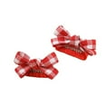 thumbnail image 6 of Adorable Pet Hair Clip - Elegant Plaid Print with Bowknot - Cat and Dog Hair Bows, 6 of 8