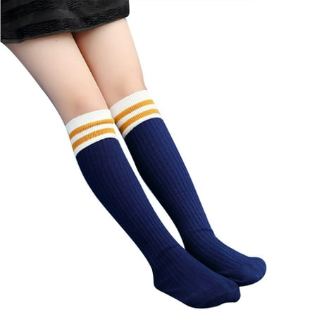 

Kids Toddlers Girls Knee High Socks Tights Leg Warmer Stockings 3-11Y