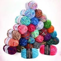 MICLOZYT Milk Cotton Lightweight Yarn for Knitting,Crocheting,and Crafts,Soft Yarn for Crocheting and Hand Knitting,Gradient Color,1 Pack(1.76oz),Clearance
