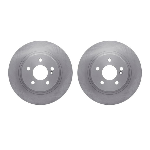 Dynamic Friction Company Rear Brake Rotors 6002-63061