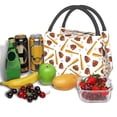 thumbnail image 3 of Fotbe Baseball Sport Bolsa Térmica Portátil con Estampado, Bolsa de Entrega de Alimentos Aislada, Bolsa Reutilizable de Gran Capacidad para Comidas y Supermercado, 3 of 6