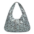 thumbnail image 3 of Bolso Hombro Con Leopardo Y Media PU Hobo para Mujer (), 3 of 8