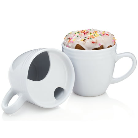 The Best. Morning. Ever. Mug - Donut Warming Mug, Longer Lasting Warm Beverages, Mustache Guard - Classic