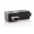 thumbnail image 6 of FVH Mini USB 2.0 5P Male to Female M to F Extension Adapter 90 Degree Left Angled, 6 of 7