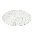 thumbnail image 4 of World Mod AL10403 32 in. Rose Round Marble Dining Table, Black Base, 4 of 5