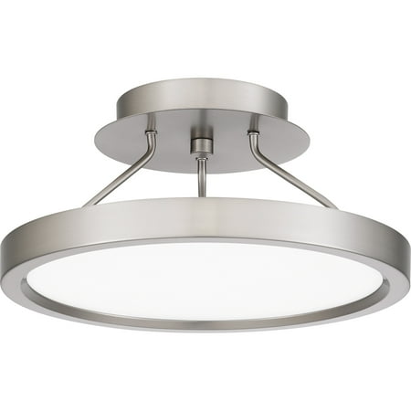 

Quoizel Ost1811 11 Wide Led Semi-Flush Ceiling Fixture - Nickel
