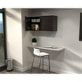 thumbnail image 2 of Inval Abrossia Kitchen Breakroom Wall Cabinet (36" x 17" x 11") , Espresso, 2 of 9