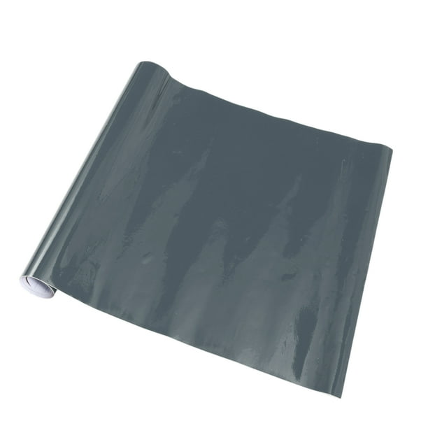 Película protectora de envoltura de automóvil gris Gloss de Unique Bargains 152x31cm / 5ft x 1ft Cubierta de vinilo para exterior e interior 5.5mil 1 Pc Universal